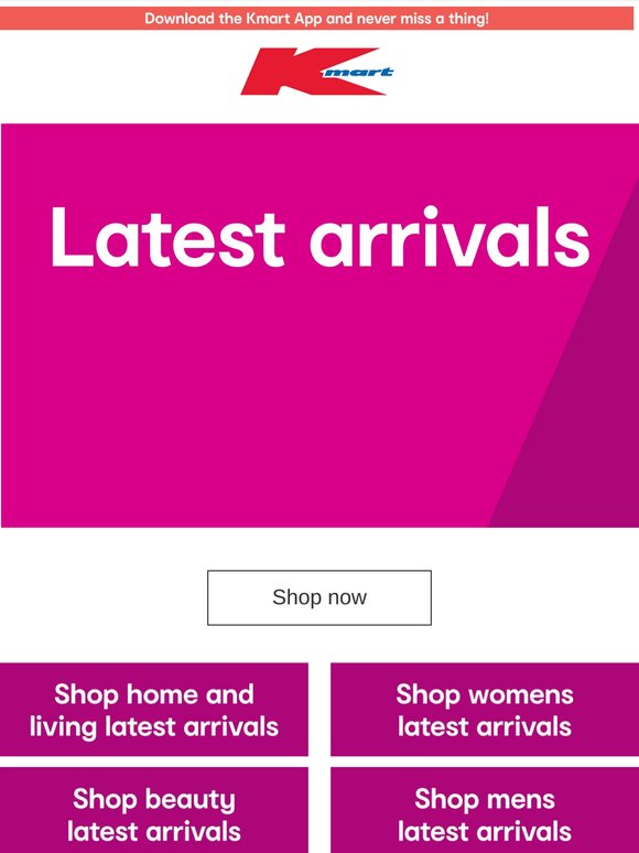 Don't wait! Latest arrivals are here 🔥