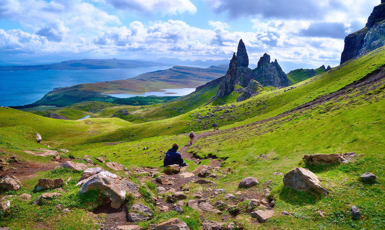 Isla de Skye Highlands Escocia