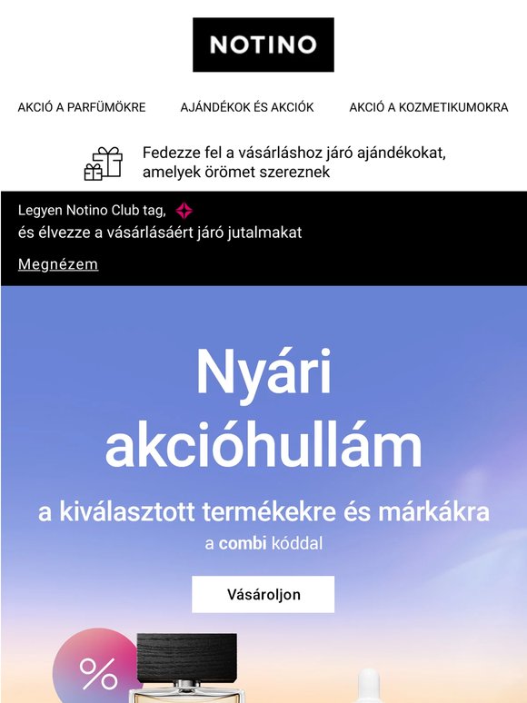 Akár −20%! 🌊 Engedje, hogy elragadja a nyári kedvezményes hullám