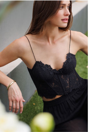 Miami Lace Bustier >> Shop Now