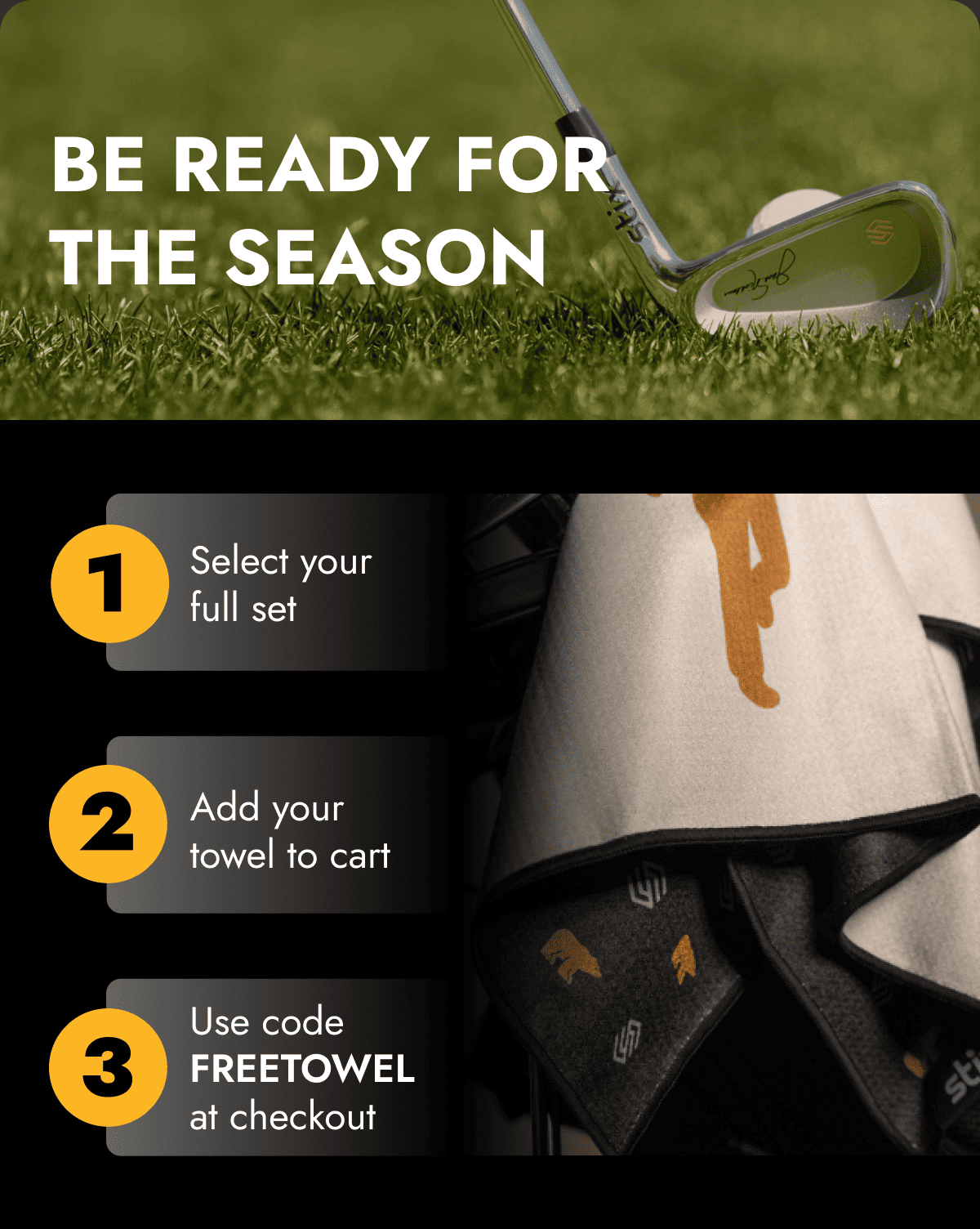BE READY FOR THE SEASON