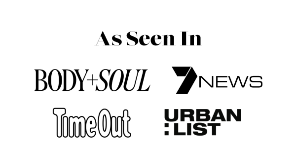 As Seen In Body+Soul • 7News • TimeOut • UrbanList