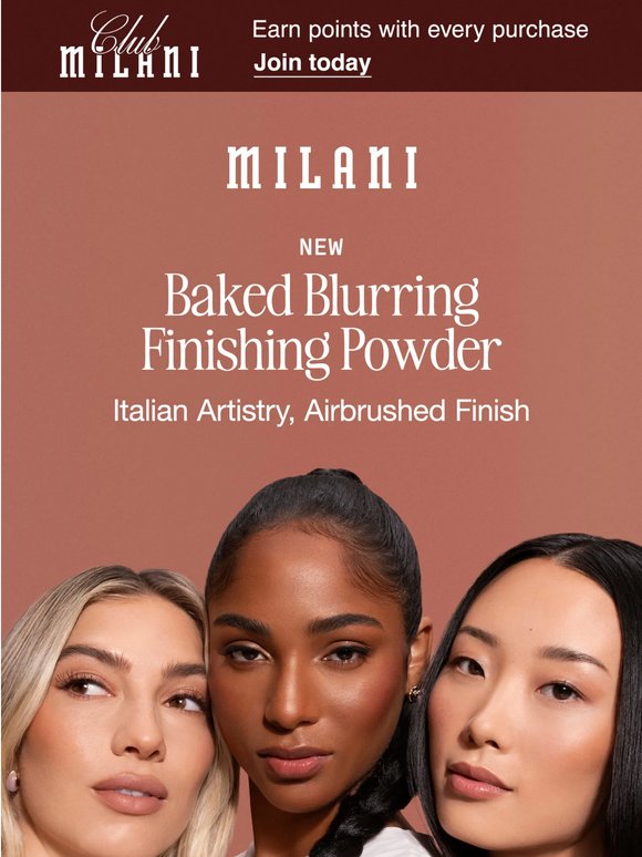 NEW Baked Blurring Finishing Powder