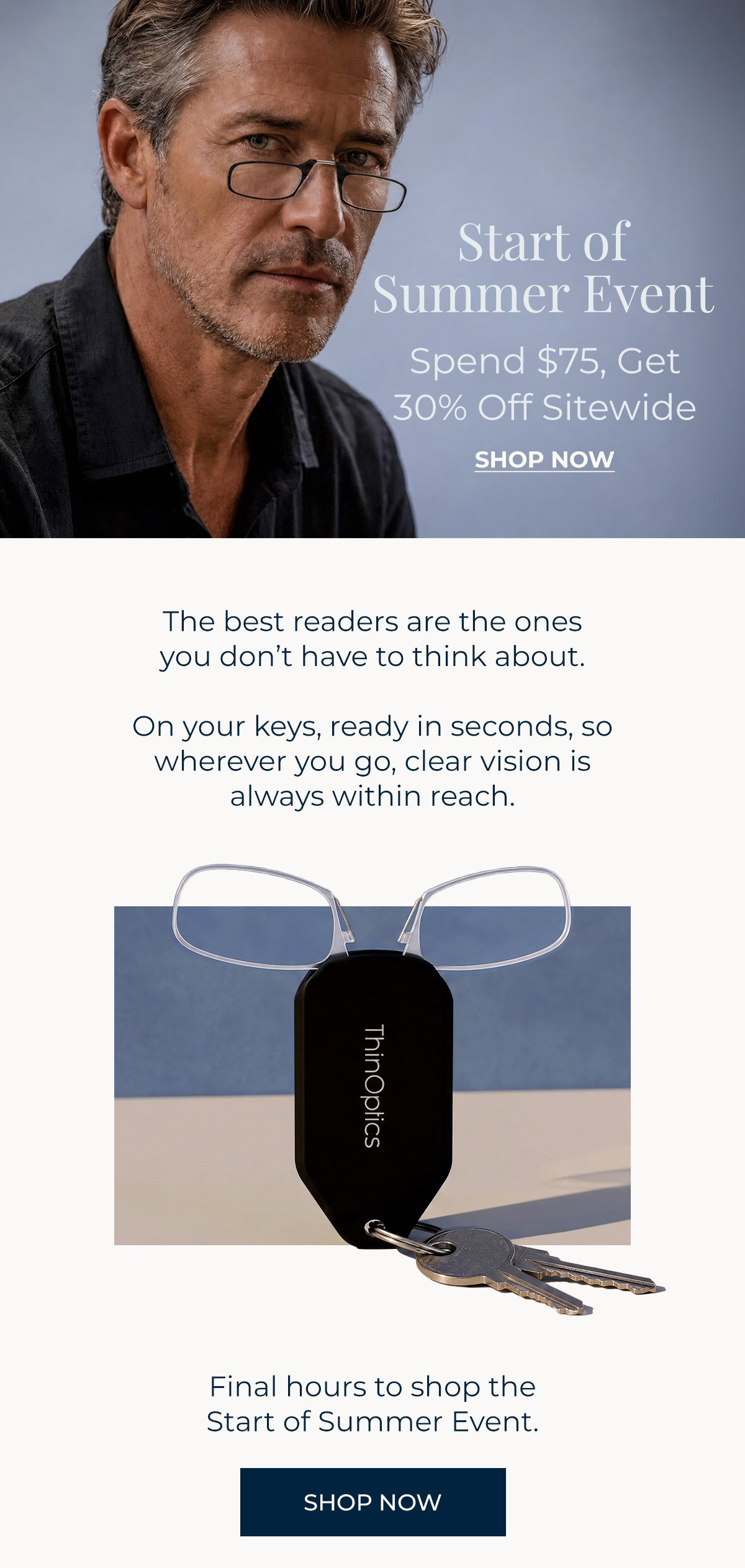 Start of Summer Event: Spend $75, Get 30% Off Sitewide