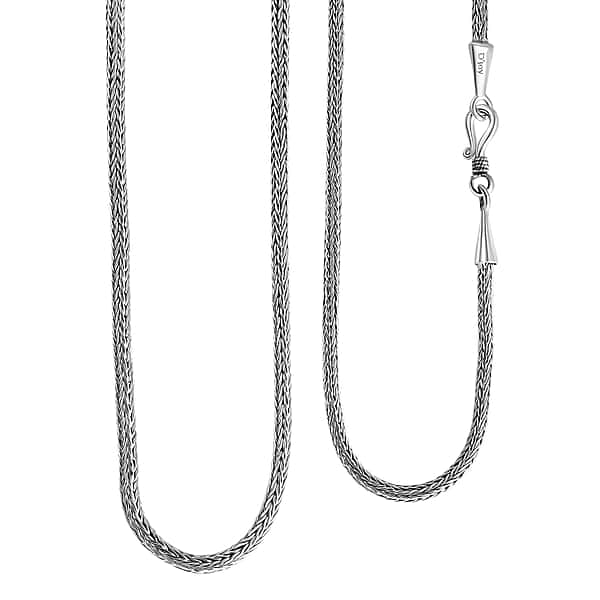 Royal Bali Collection - D'Joy Sterling Silver Tulang Naga Necklace