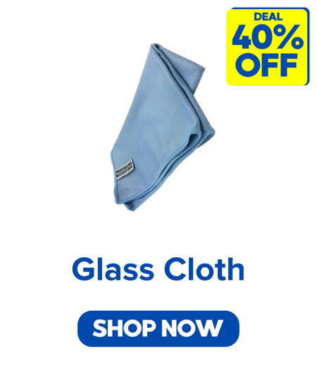 Martin Cox Microfibre Glass Cleaning Cloth (40 X 40cm)