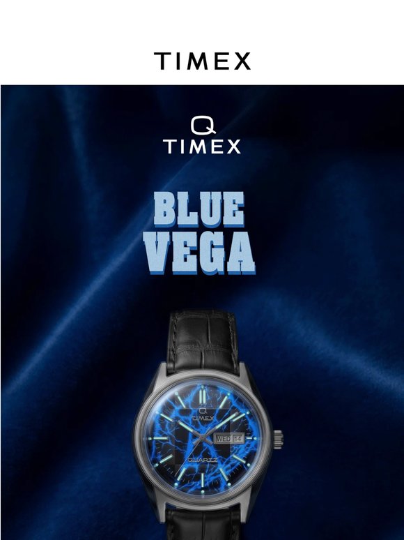 Preorder Q Timex Blue Vega | Get Yours First!