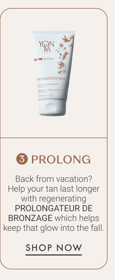 Prolongateur de bronzage