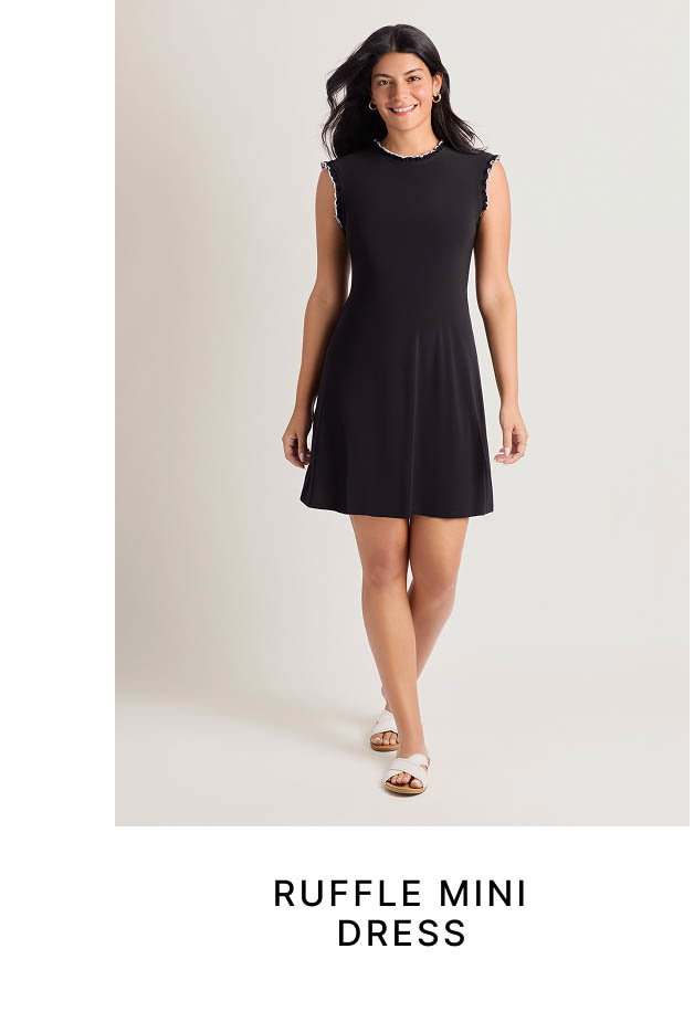 Ruffle Mini Dress