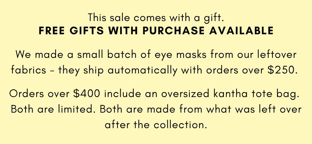 This sale comes with a free gift