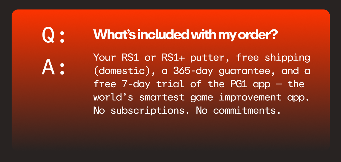 What's included with my order?