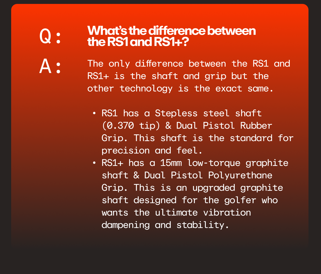 What's the difference?