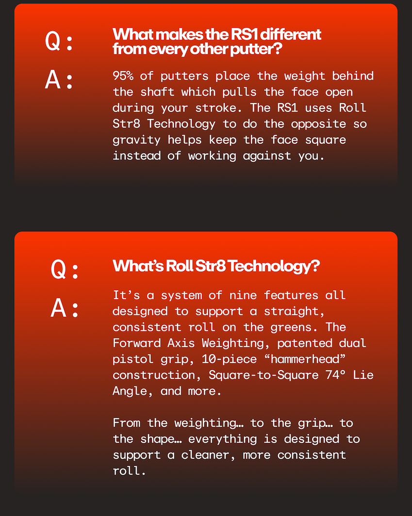 What makes the RS1 different?