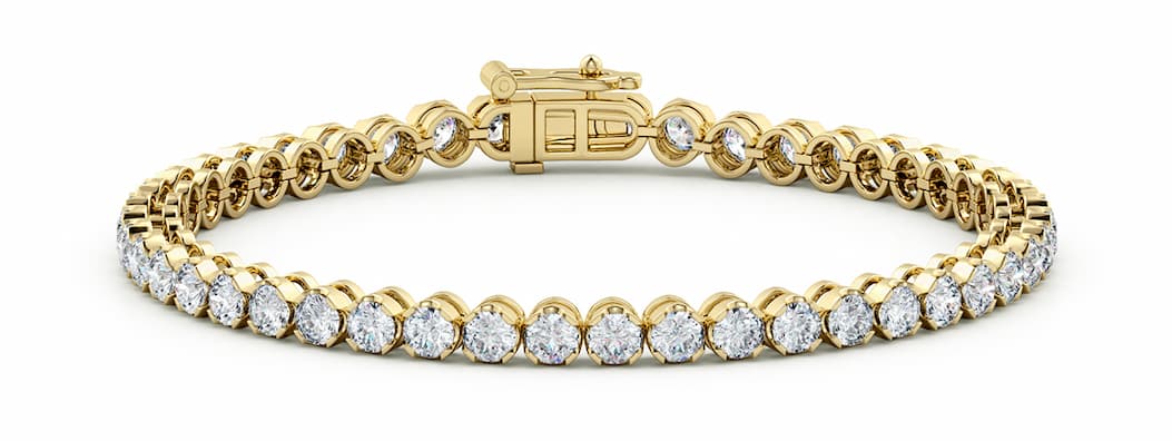 Classic Round Diamond Tennis Bracelet