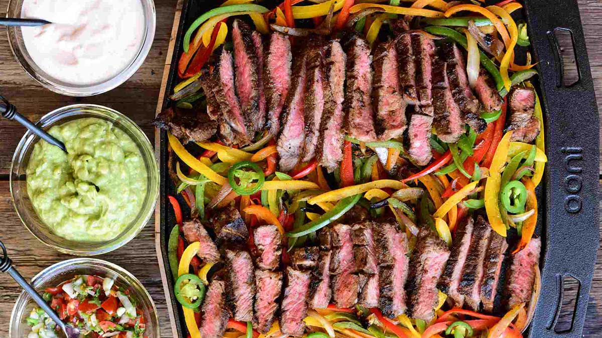 Sizzling Steak Fajitas