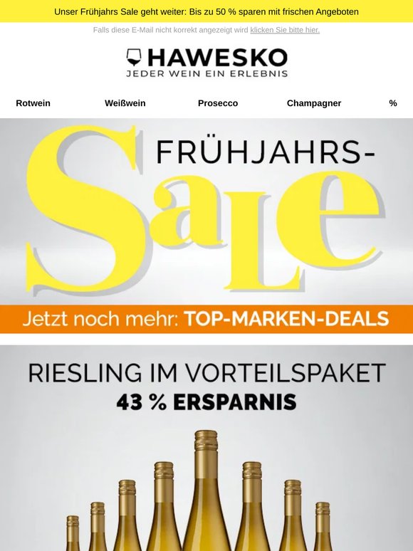 Neue TOP-MARKEN-DEALS im Frühjahrs-Sale!