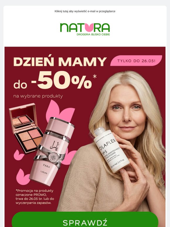 🎁 Prezenty na Dzień Mamy do -50%