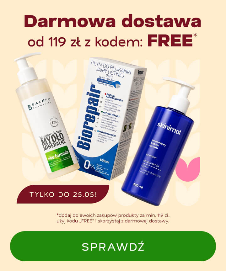 Darmowa dostawa od 119 z