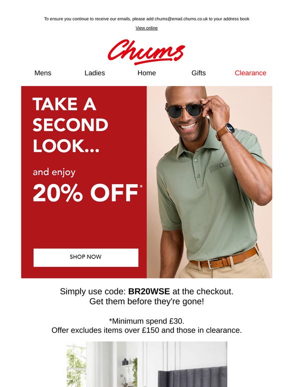 Still searching? Look no further with 20% off