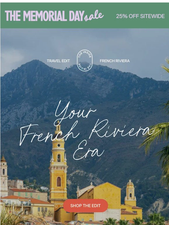 Your French Riviera era starts now
