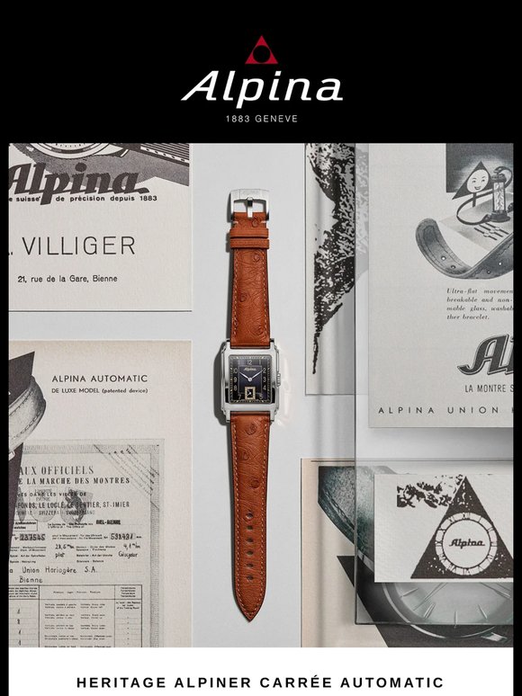 Discover Timeless Elegance: Heritage Alpiner Carrée Automatic