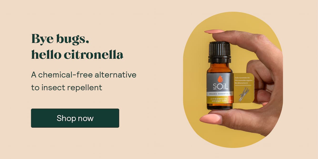 15% Off SOiL - Essential Oil Citronella