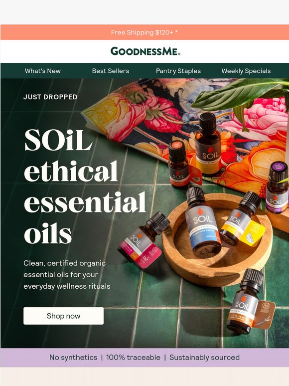 Meet SOiL's essential oils