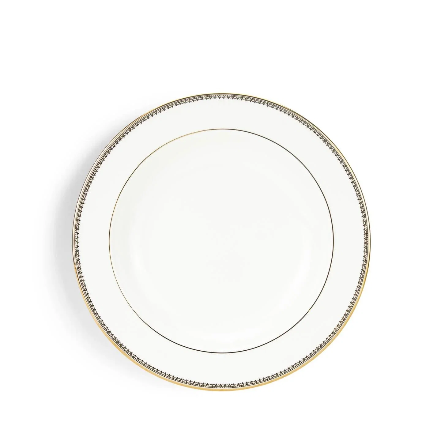 Vera Lace Gold Rim Soup Bowl