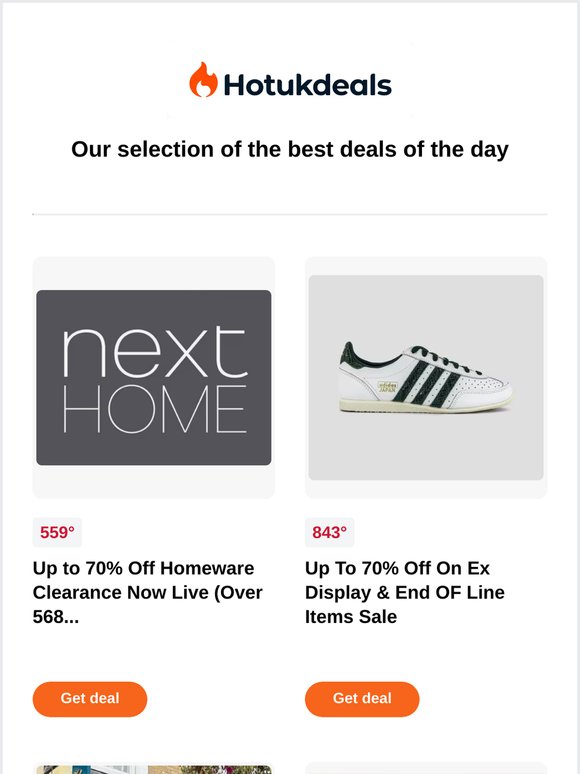 Our selection of the best deals of the day