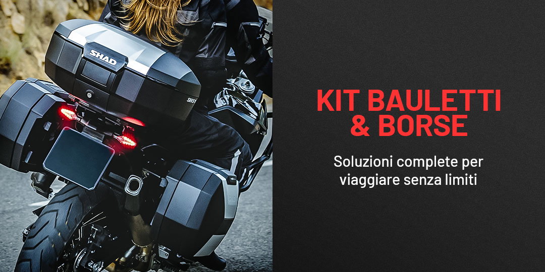 BRIXIAMOTO.COM - Kit Bauletti e Borse