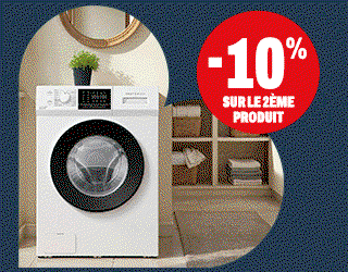 -10% sur le 2eme produit