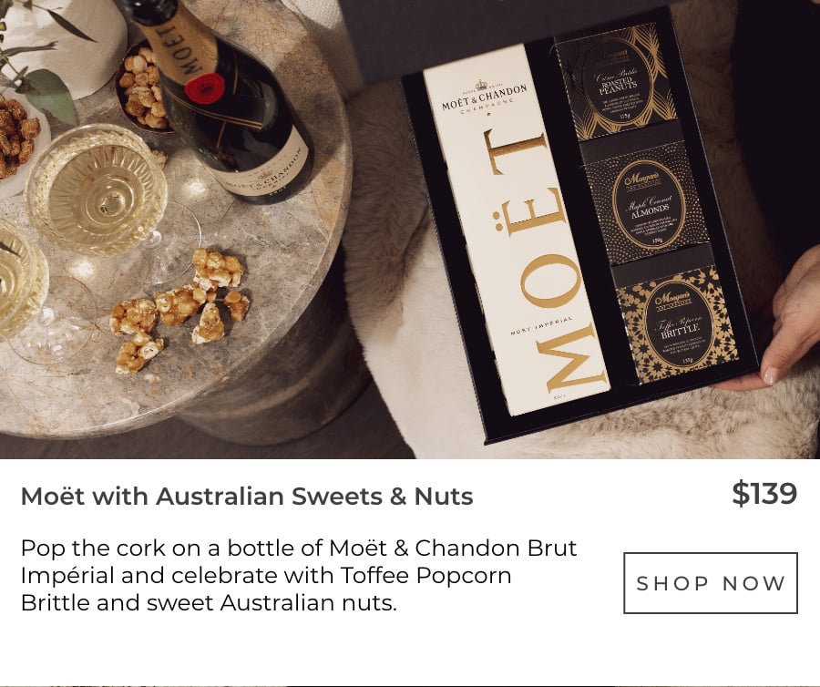 Moët with Australian Sweets & Nuts