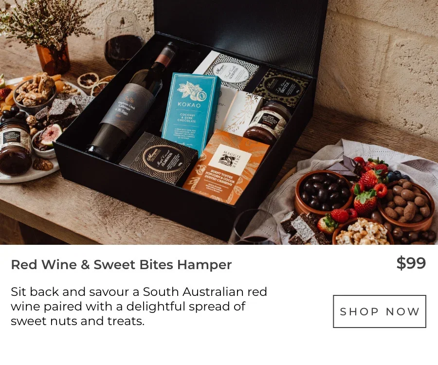 Red Wine & Sweet Bites Hamper