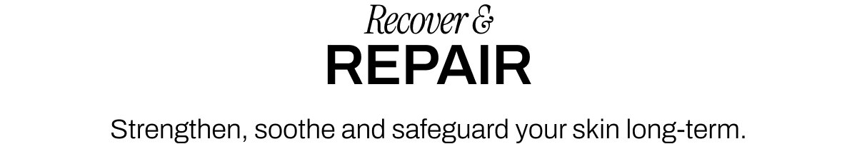 RECOVER AND REPAIR