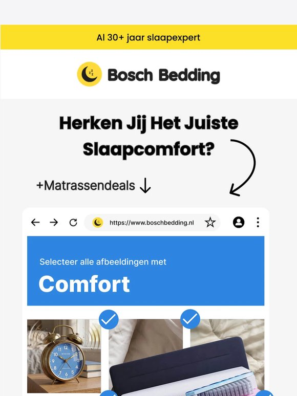 psst... je favoriete matras is in de aanbieding
