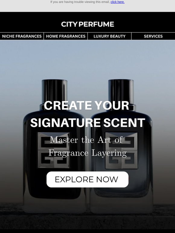 Create a Scent That’s Uniquely Yours with City Perfume