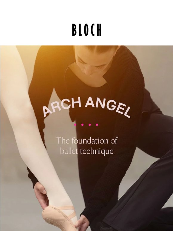 Our ground breaking new ballet shoe
