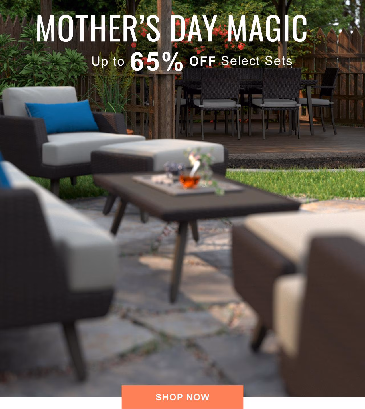 Mother's Day Magic! Save up to 65% off select sets, now through May 18 - Shop Now