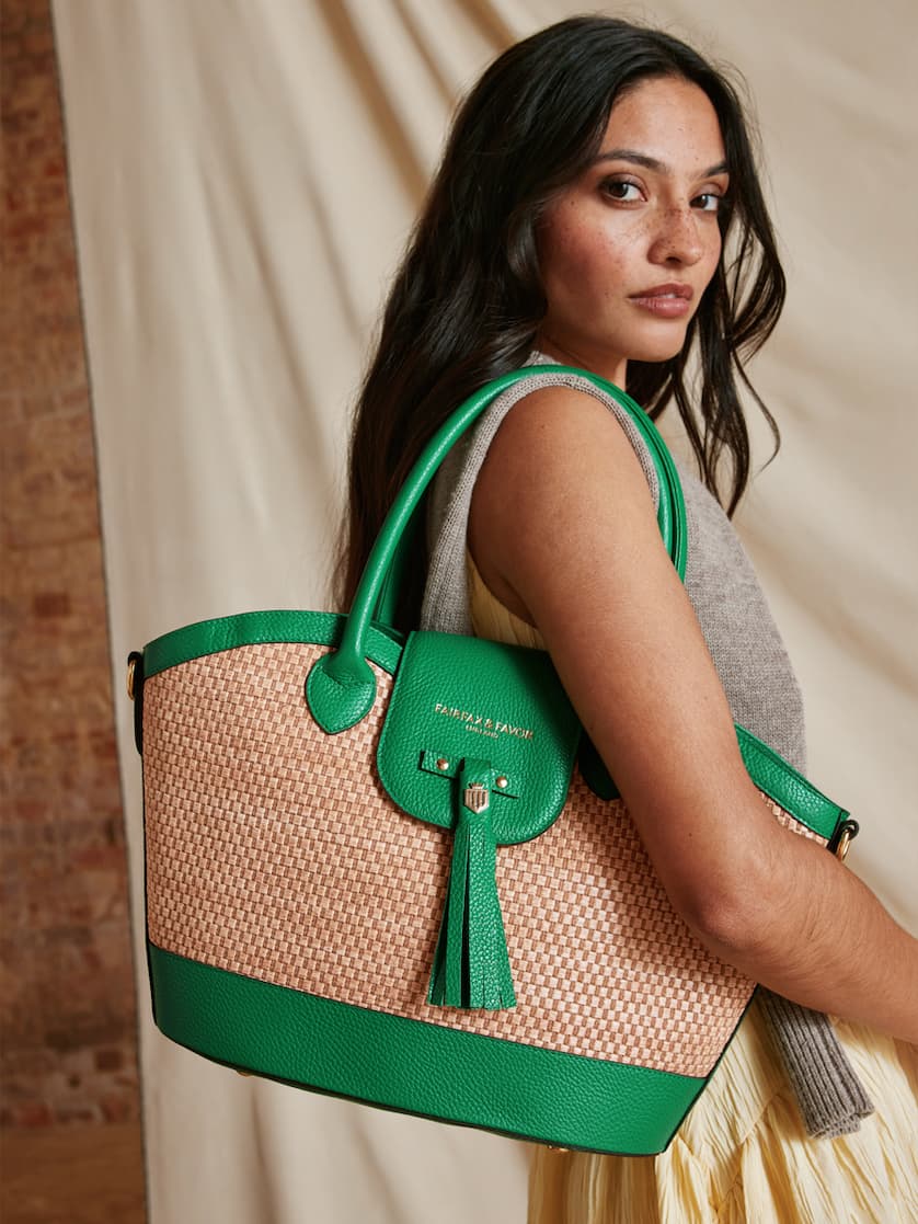 Windsor Clover Basket Handbag