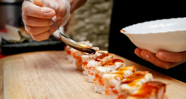 Sushi-Platte für 1 bis 4 Personen