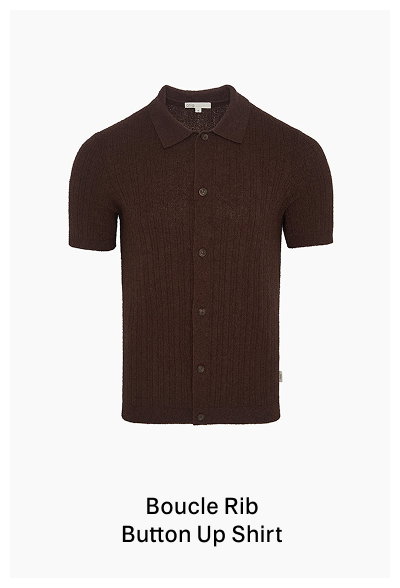 Onia Spring 2026 Men's Crochet Knit Button Up Shirt