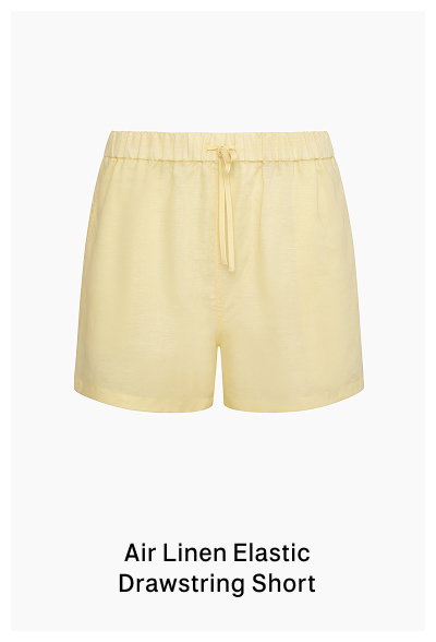 Onia Spring 2026 Women's Air Linen Elastic Drawstring Short