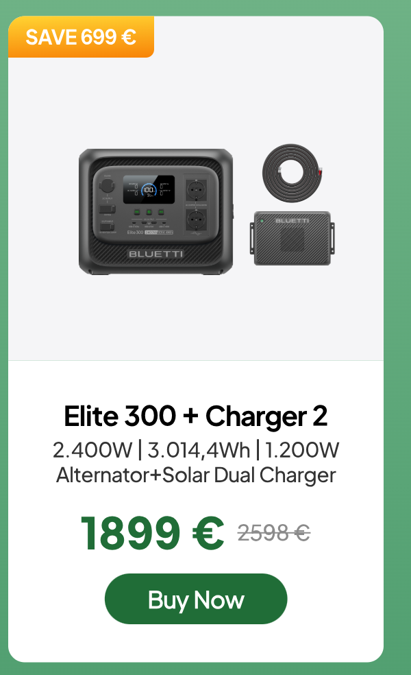 BLUETTI Elite 300+Charger 2