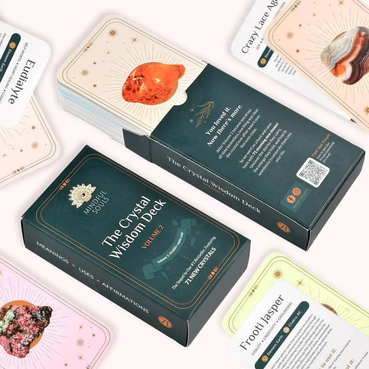 Image of The Crystal Wisdom Card Deck: Volume 2 (New Edition)