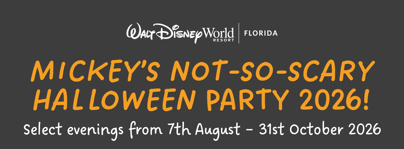 Mickey's Not-So-Scary Halloween Party Dates