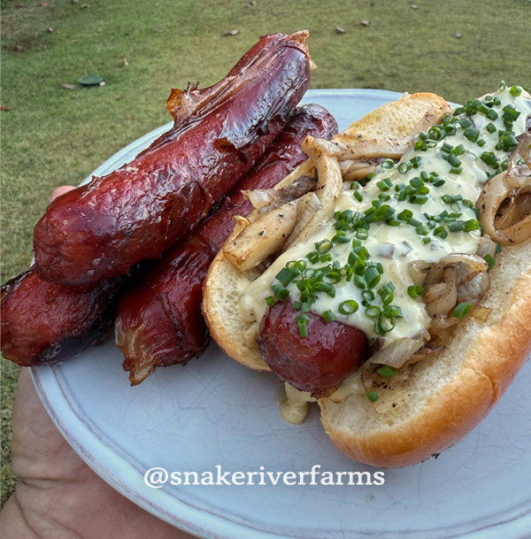 Snake River Farms Instagram lifestyle photo