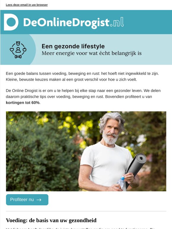 Goed voelen met een gezonde lifestyle!