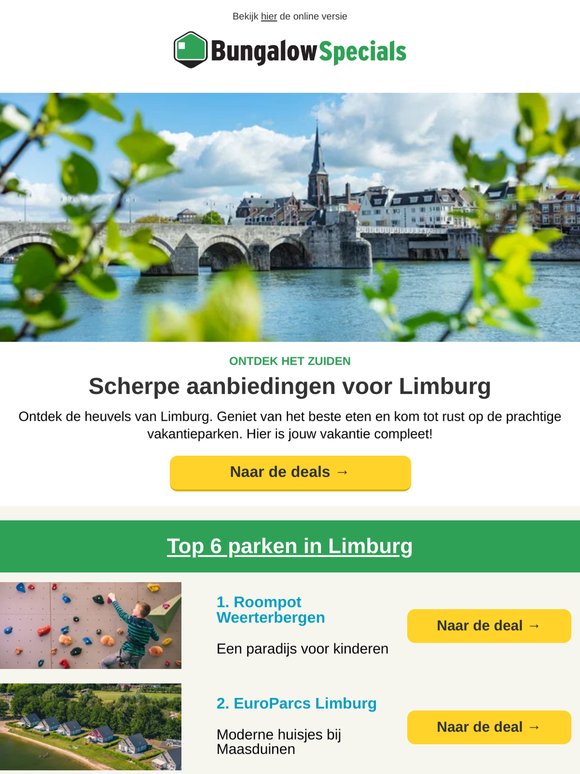 Limburg: Alleen voor jou de mooiste parken