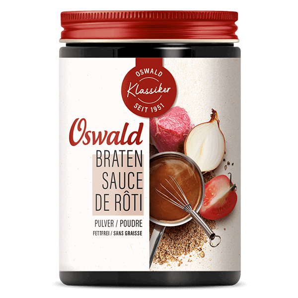 Kleine Dose Bratensauce fettfrei, Saucen, Oswald