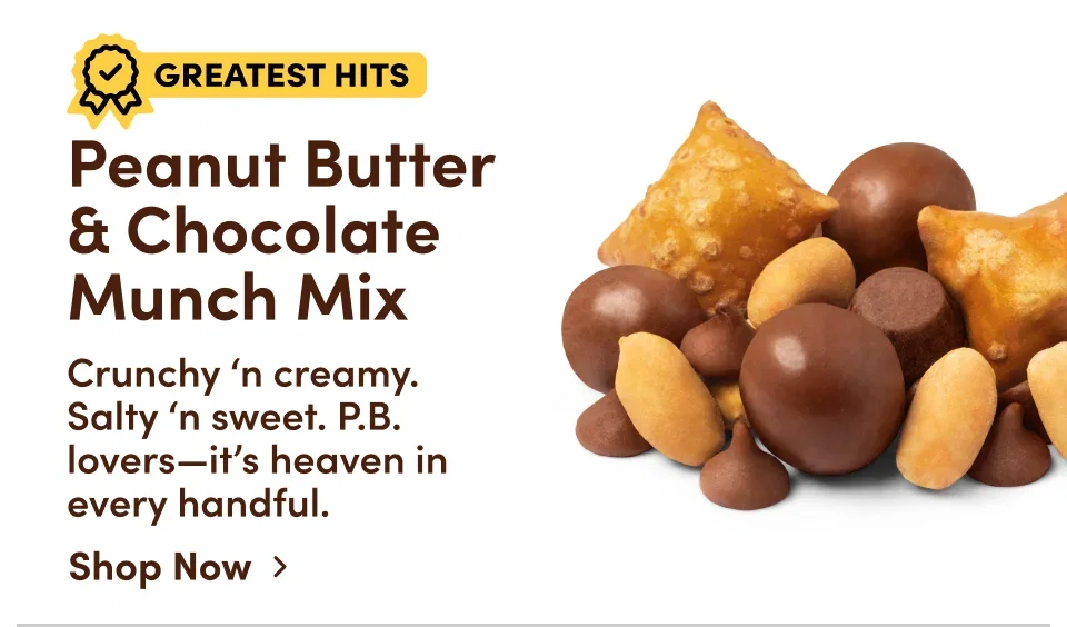Peanut Butter  & Chocolate  Munch Mix